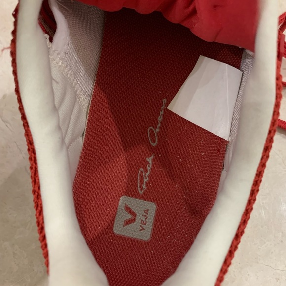 RICK OWENS RICK OWENS X VEJA PERFORMANCE RUNNING SNEAKERS Size 10 US - Picture 11 of 14